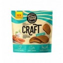 Flint Craft Грінки житньо-пшеничні хвилясті зі смаком Лосось та вешковий соус 80г