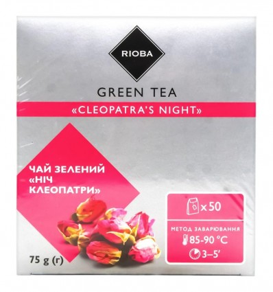 RIOBA Чай Ночь Клеопатры 50х1,5г 75г