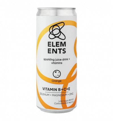 Elements Напій з вітамінами апельсин 0.33л