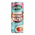 Вода кокосова Jaffa стерилізована з соком полуниці 0.25л