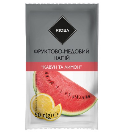 Напиток-сашет Rioba концентрированный Арбуз и лимон 50г