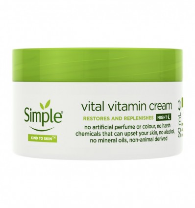 Simple Крем Kind to Skin нічний 0.05л