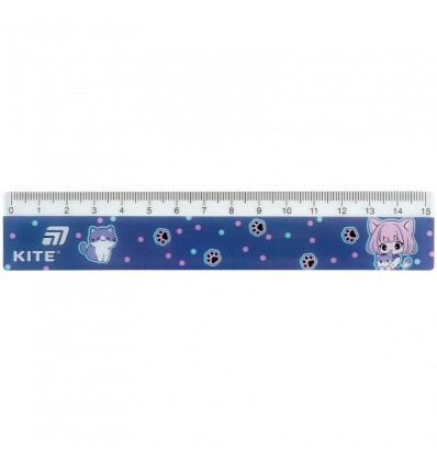 Линейка пластиковая, Be Friends K26-090-1, 15см