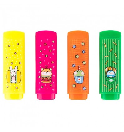 Маркер Highlighter, Kite K26-445-1, набор 4-х, неон