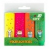 Маркер Highlighter, Kite K26-445-1, набір 4-х, неон
