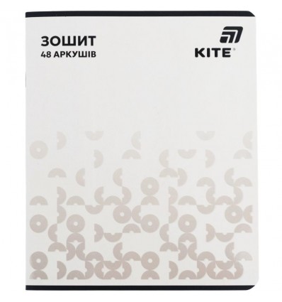 Тетрадь 48 л., клетка, софт тач + УФ лак, Kite One color 4 , K26-259-4