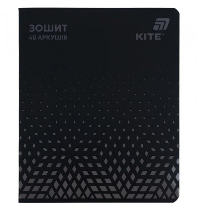 Зошит 48 арк., клітинка, софт тач + УФ лак, Kite One color 5 , K26-259-5