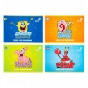 Зошит для малювання, 12 арк., скоба, гібр. лак + УФ лак, SB26-241
