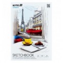Скетчбук для работ маркерами, A4, 30 л., Kite Creative, K-1281