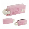 Пенал Kite 2703 HK-1 розовато-желтый , HK26-2703-1