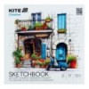 Скетчбук для робіт маркерами,21*21см, 30 арк., Kite Creative , K-1282