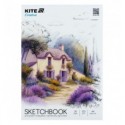 Скетчбук для работ карандашами, A4, 30 л., Kite Creative, K-1278