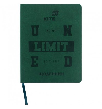Дневник школьный, мягкая обкл. PU, Unlimited , K26-283-4