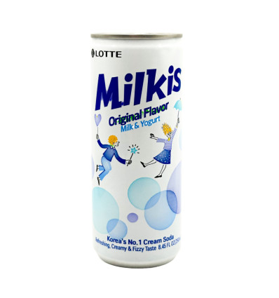 Напій Milkis газований з оригінальним смаком 0.25л