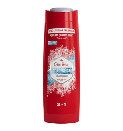 Гель Old Spice Колд Спайс для душа + шампунь 2в1 400мл