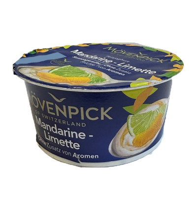 Movenpick Йогурт Feinjoghurt S3 13% мандарин-лайм 150г