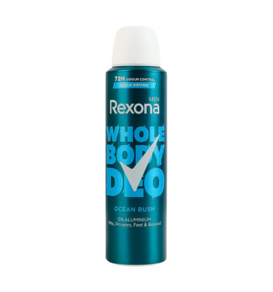 Дезодорант Rexona Men Свежесть океана для всего тела аэрозоль 150 мл