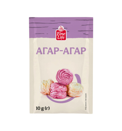 Агар-агар Fine Life 10г. Способ использования