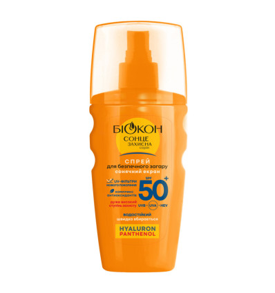 Біокон Спрей для безпечної засмаги SPF-50+ 160 мл