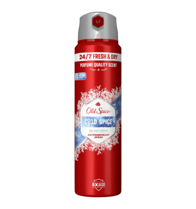 Дезодорант-антиперспирант Old Spice Колд Спайс аэрозольный 150мл