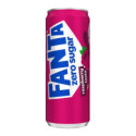 Напій Fanta Без цукру б/а сильногазований соковмісний зі смаком малини 330мл