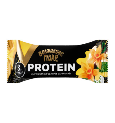 Сырок глазированный Волошковое поле Protein сладкий с ароматом ванилина 18% 36г