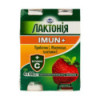 Лактонія Напій кисломолочний Імун+ Полуниця йогуртний з наповнювачем 1.5% 4 x 100г