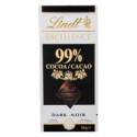 Шоколад Lindt Excellence экстра черный горький 99% 50г