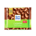 Шоколад Ritter Sport молочний з кеш’ю 100г! Cклад