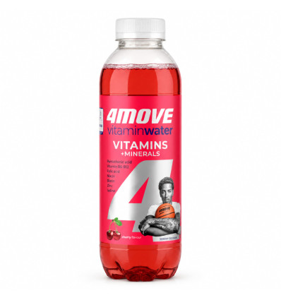 Напій негазований 4Move Vitamin Water B-Formula вишня 556 мл