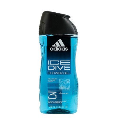 Гель для вмивання Adidas Ice Drive 3в1 для чоловіків 0.25л