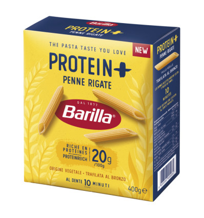 Макаронні вироби Barilla Protein+ Penne Rigate 400г