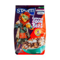 Сніданки сухі Start! Кульки зі смаком карамелі та какао зернові 500г