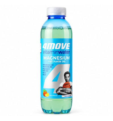 Напій негазований 4Move Vitamin Water Magnesium цитрус 556 мл