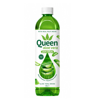 Напій Queen Aloe Vera П`юр Нейчер б/а негазований з алое вера 1,5л