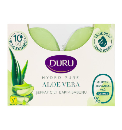 Мило Duru косметичне Hydro pure з екстрактом алое вера 2 х 135г