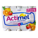 Продукт кисломолочний Actimel Мультифрукт 1.4% 100г