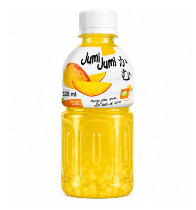 Соковый напиток JUMI JUMI со вкусом манго с кусочками кокосового геля Nata de Coco 0,32 л