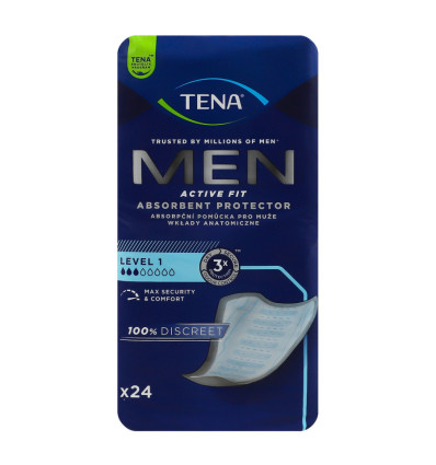 Прокладки урологические Tena Men Active Fit Level 1 для мужчин 24шт