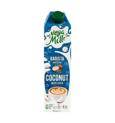 Напій кокосовий Vega Milk Баріста з соєю 950мл
