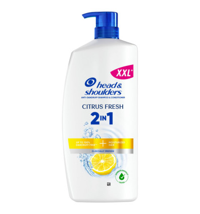 Шампунь и бальзам-ополаскиватель Head & Shoulders 2в1 Цитрусовая свежесть против перхоти 800мл