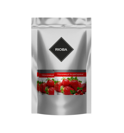 Чай-сашет концентрований RIOBA Полуниця та шипшина 6 x 50 г