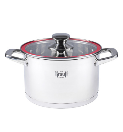 Каструля Krauff зі скляною кришкою діаметр 20см 3.7л