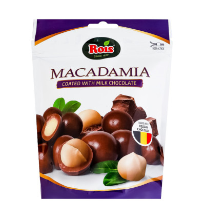 Макадамія Rois в молочному шоколаді 90г