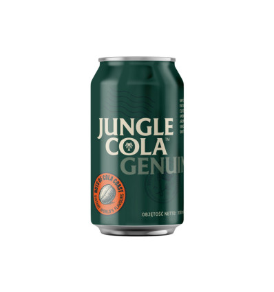 Напиток JUNGLE COLA газированный со вкусом когда 0,33 л