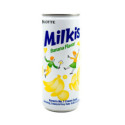 Напиток Milkis газированный со вкусом банана 0.25л.