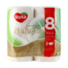 Туалетная бумага Ruta Selecta белая 3 слоя 8 рул