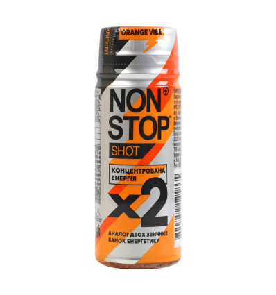 Напій енергетичний Non Stop Shot Orange vibe 60мл