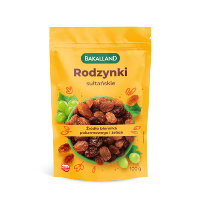 Родзинки Bakalland 100г