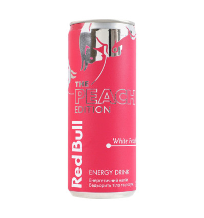 Энергичный напиток Red Bull The Peach Edition со вкусом белого персика 250мл